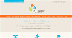 Desktop Screenshot of caleidoscoop.nu