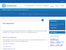 Tablet Screenshot of caleidoscoop.nl
